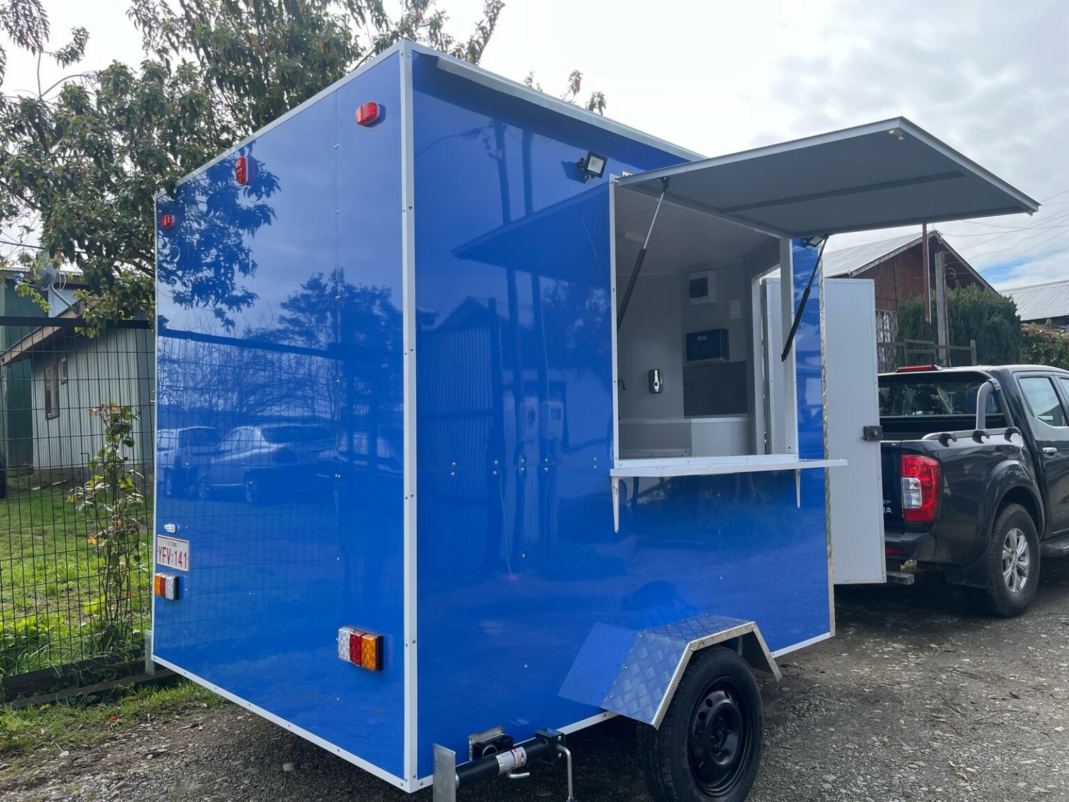 Food Trailer Modelo FT-80 – Espacio y Funcionalidad para tu Negocio Móvil 🚚🔥
